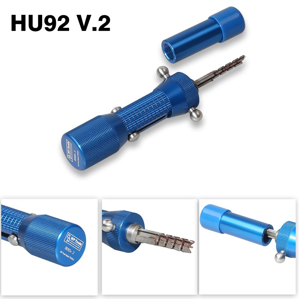  2 in 1 HU92 V.2 Professional Locksmith Tool for BMW HU92 Lock Pick and Decoder Quick Open Tool