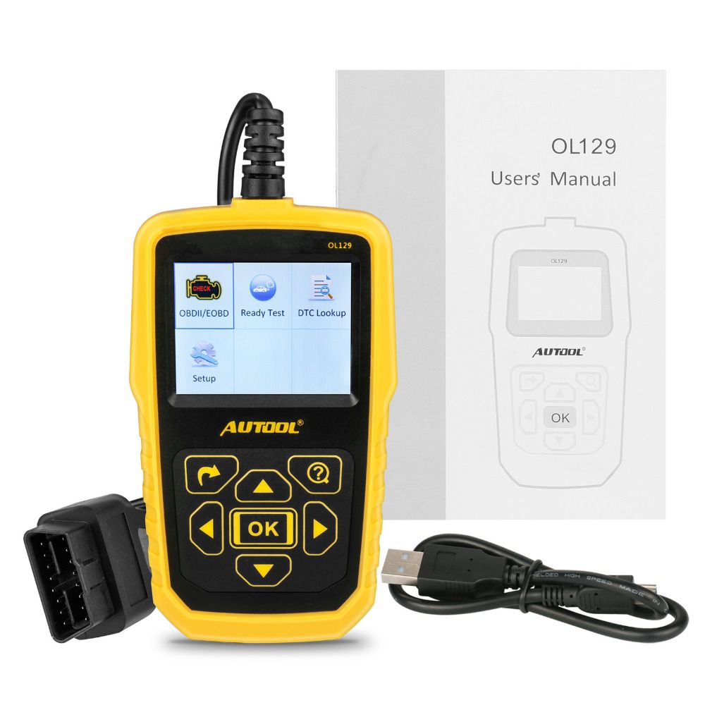AUTOOL OL129 Batterie Monitor und OBD/EOBD Code Reader OL129 Auto Motor Diagnose Tool
