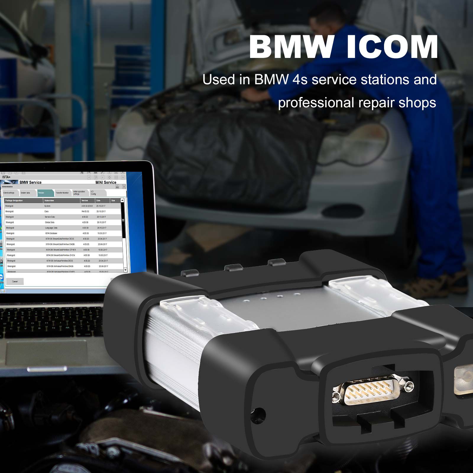 Top quality BMW ICOM NEXT Professional Diagnostic Tool with WIFI Function and software V2024.6