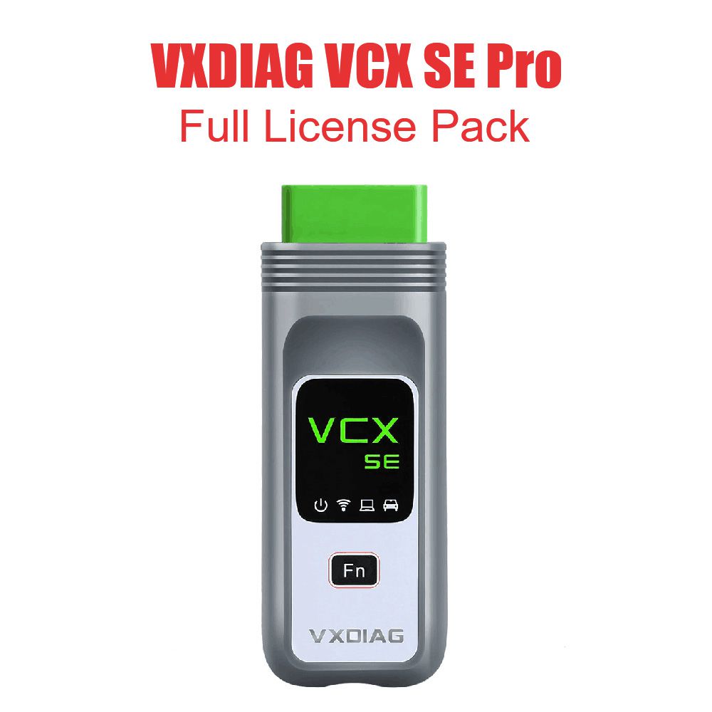 VXDIAG VCX SE Pro的完整许可证包，包括宝马和奔驰