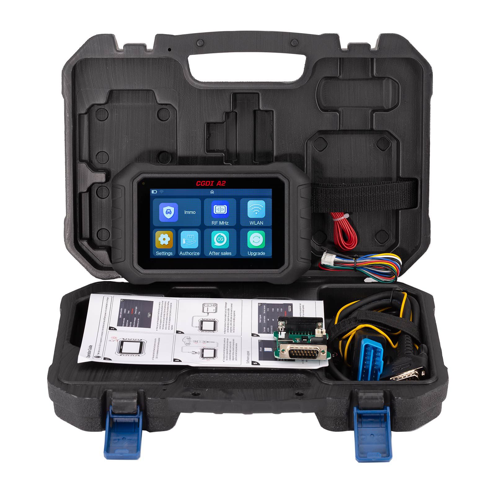 2025 New CGDI A2 Key Programmer Premium Edition IMMO Matching Frequency Detection WiFi Connectivity Support BMW G Series BDC2 No Annual Fee