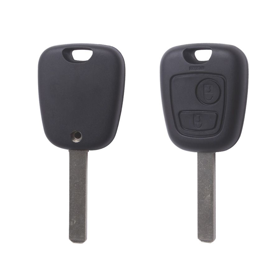 Remote Key Shell 2 Button (without groove) for Citroen 10pcs/lot