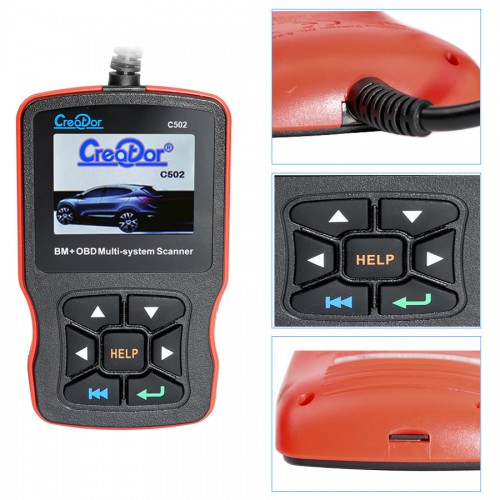 Creator C502 BENZ & OBDII/EOBD Multi-system Scanner