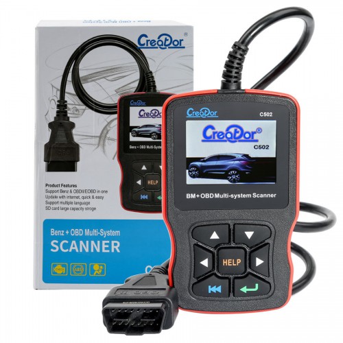 Creator C502 BENZ & OBDII/EOBD Multi-system Scanner