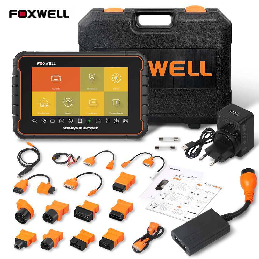 Foxwell GT60 Plus Full System OBD2 Automotive Scanner Actuation&Coding ABS Bleeding DPF Code Reader OBD 2 Car Diagnostic Tool