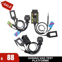 2025 GODIAG VAG Test Platforms GT112 K-Line with GT111 CAN-Bus and GT110 CAN-Bus UDS With Pogo Pin For VAG 2nd/3rd/3.5th/4th Generation Dashboard IMMO