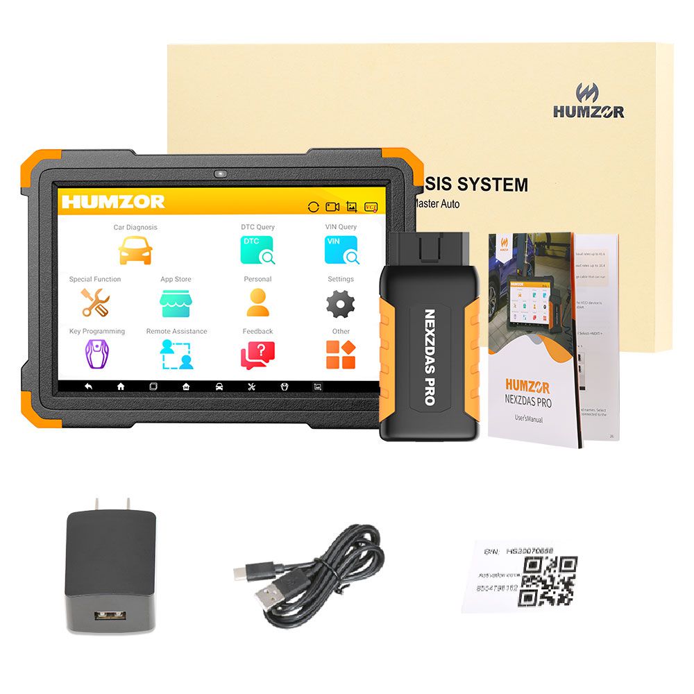 Humzor NexzDAS Pro Bluetooth Tablet Full System Auto Diagnostic Tool Professional OBD2 Scanner 3 Years Free Update