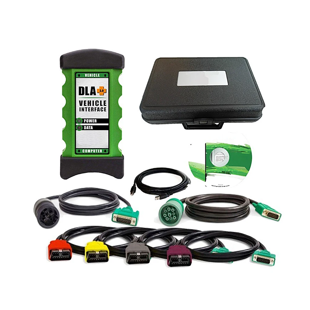 JPRO Professional Diagnostic Tool 2019V1 2024 V1 Heavy Duty Truck Scanner JPro DLA+ 2.0 Adapter Kit