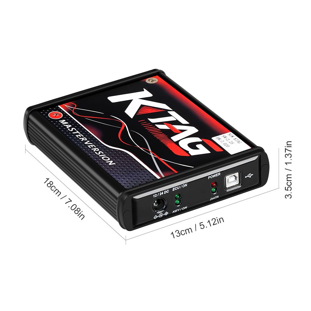 Kess V2 V5.017 Online Version V2.80 for 140 Protocol V2.25 KTAG 7.020 Firmware Red PCB With Breakout Box Plus GT107 DSG Gearbox Data Adapter