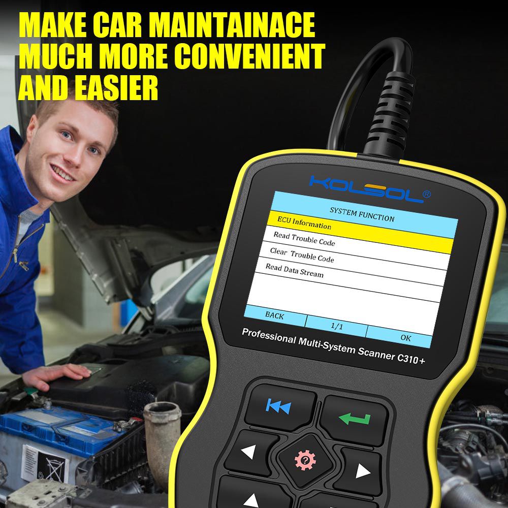 KOLSOL C310 Full System Scan Tool Code Scanner for BMW