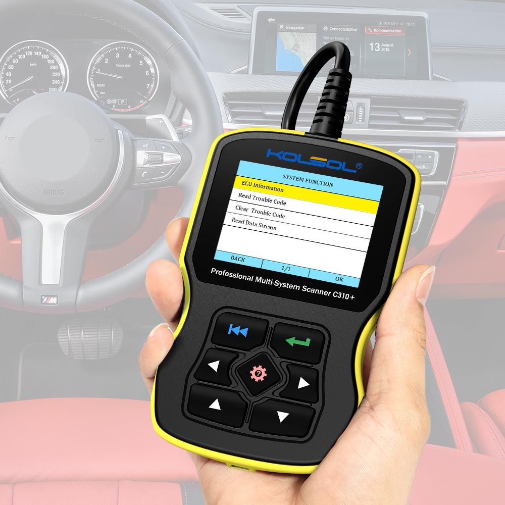 KOLSOL C310 Full System Scan Tool Code Scanner for BMW