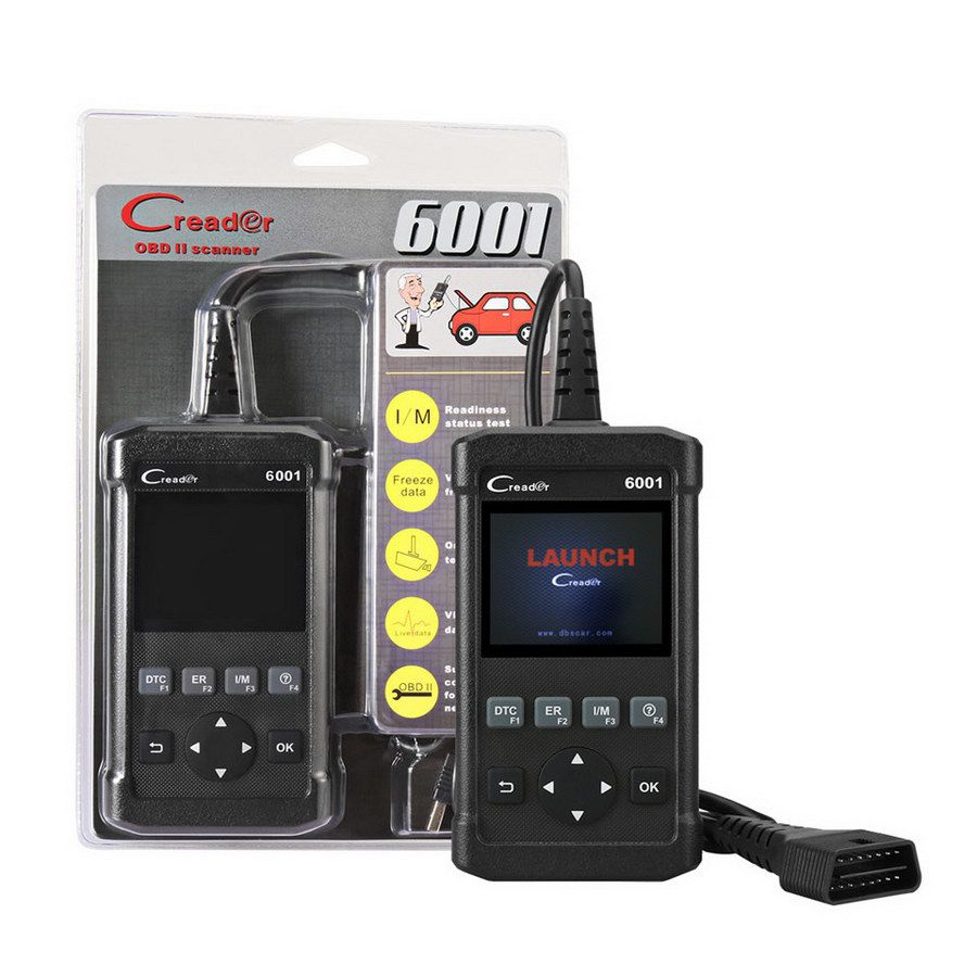 启动CReader 6001完整OBDII OBD2功能支持氧传感器测试