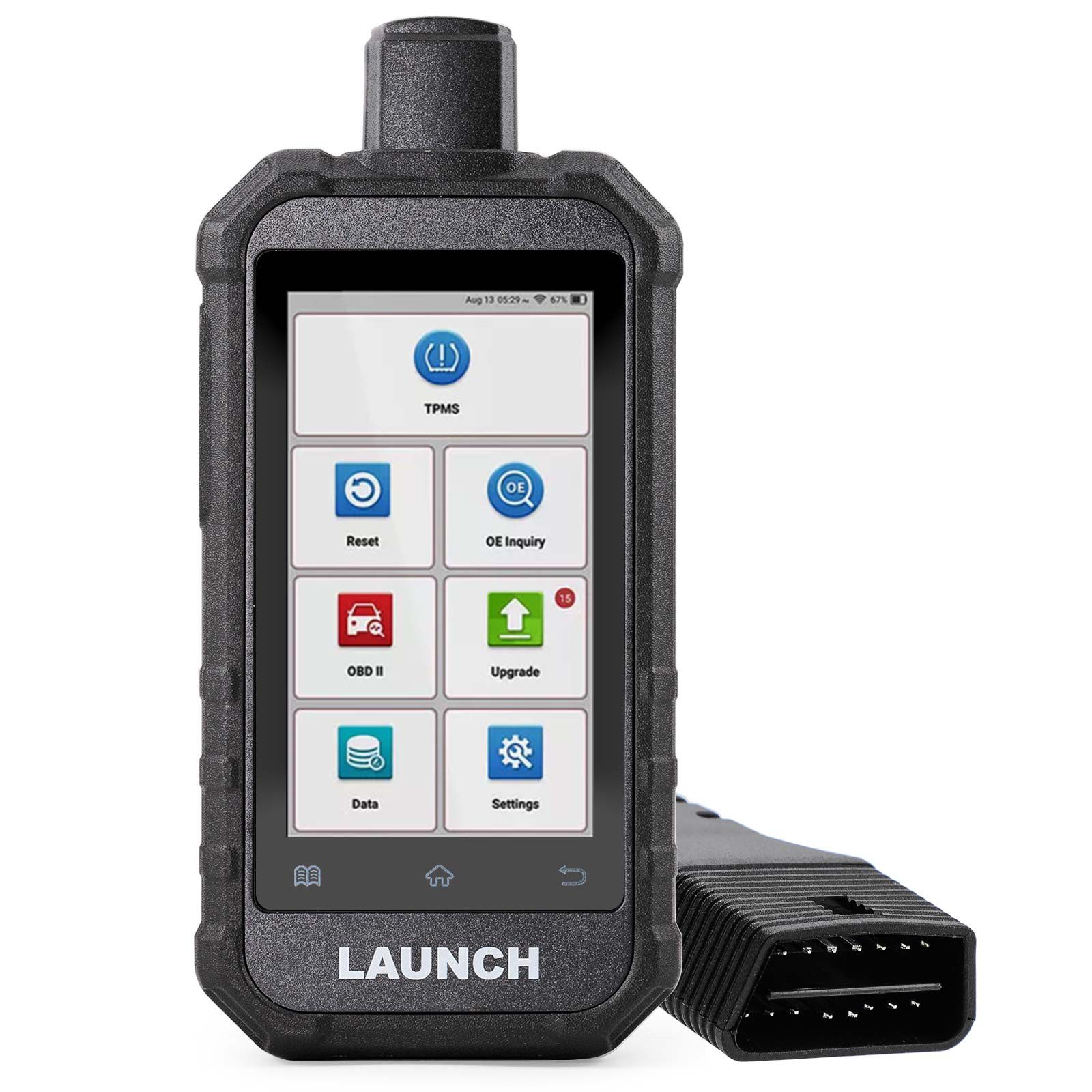 2024 LAUNCH Creader TPMS 5011 V2 TPMS Activation Diagnostic Tool WIFI Upgrade 12 Reset Functions Activate 315/433MHZ & 2.4Ghz Tire Pressure Sensors