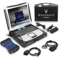 MDVCI Maserati Detector Support Programming and Diagnosis with Maintenance Data Installed on Panasonic CF19 Ready to Use