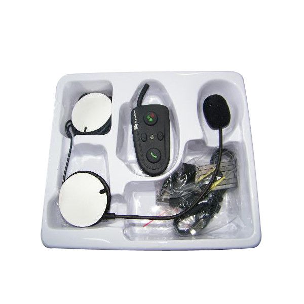 Motorcycle Helmet Headsets Intercom Bluetooth Handsfree Kit 100M