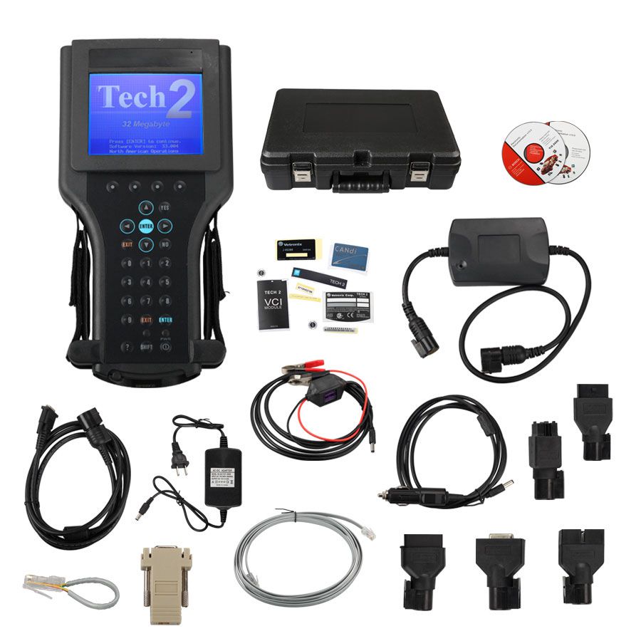 Tech2 Diagnostic Scanner For GM/SAAB/OPEL/SUZUKI/ISUZU/Holden with TIS2000 Software Full Package