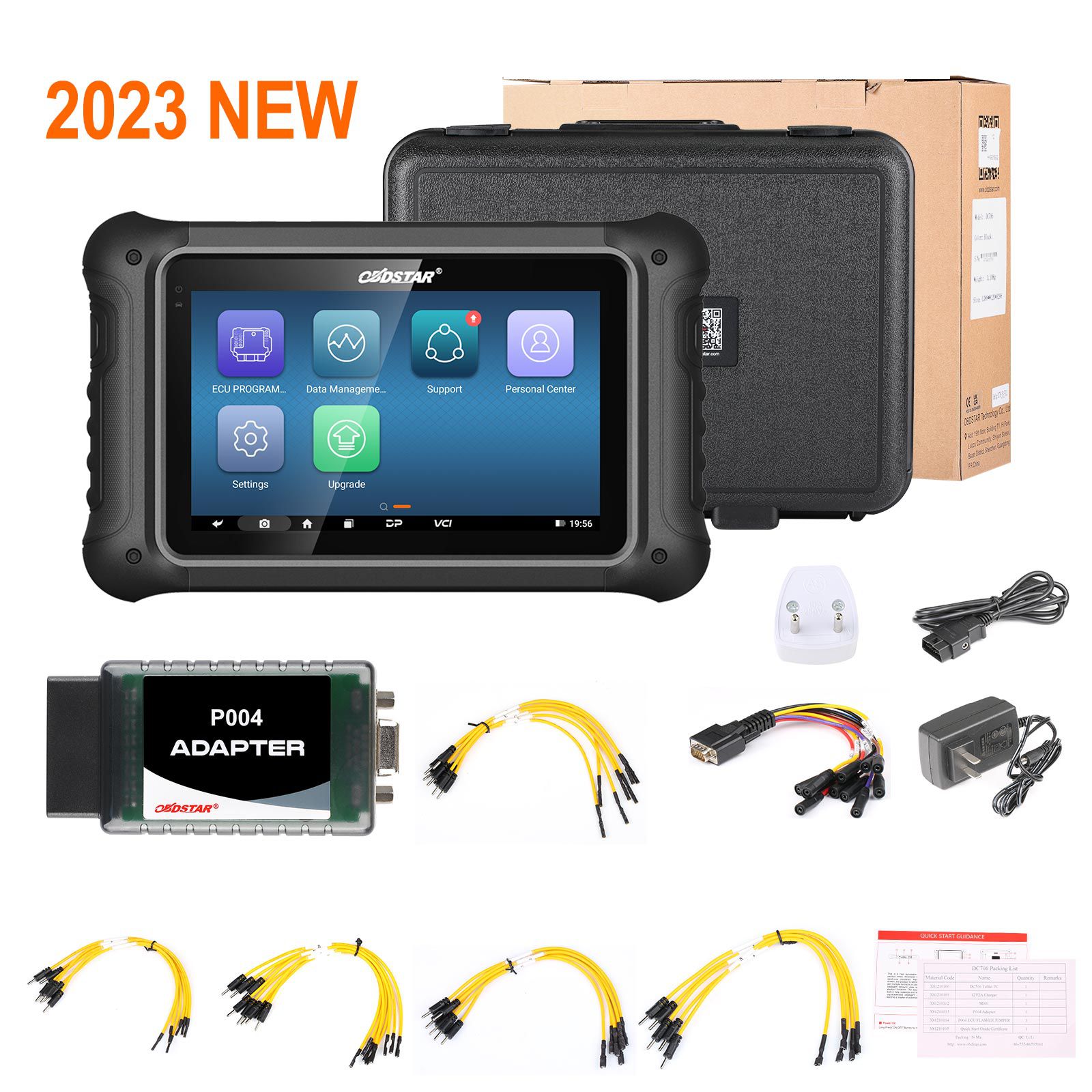 OBDSTAR DC706 ECU Tool for Car and Motorcycle ECM/ TCM/ BODY ECU Cloning by OBD or Bench mode