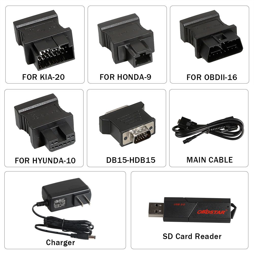 OBDSTAR X300 PRO3 Key Master with Immobiliser + Odometer Adjustment +EEPROM/PIC+OBDII