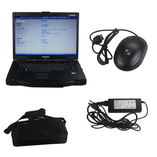 Second Hand Panasonic CF52 Laptop for Porsche PIWS2 Tester II (No HDD included)