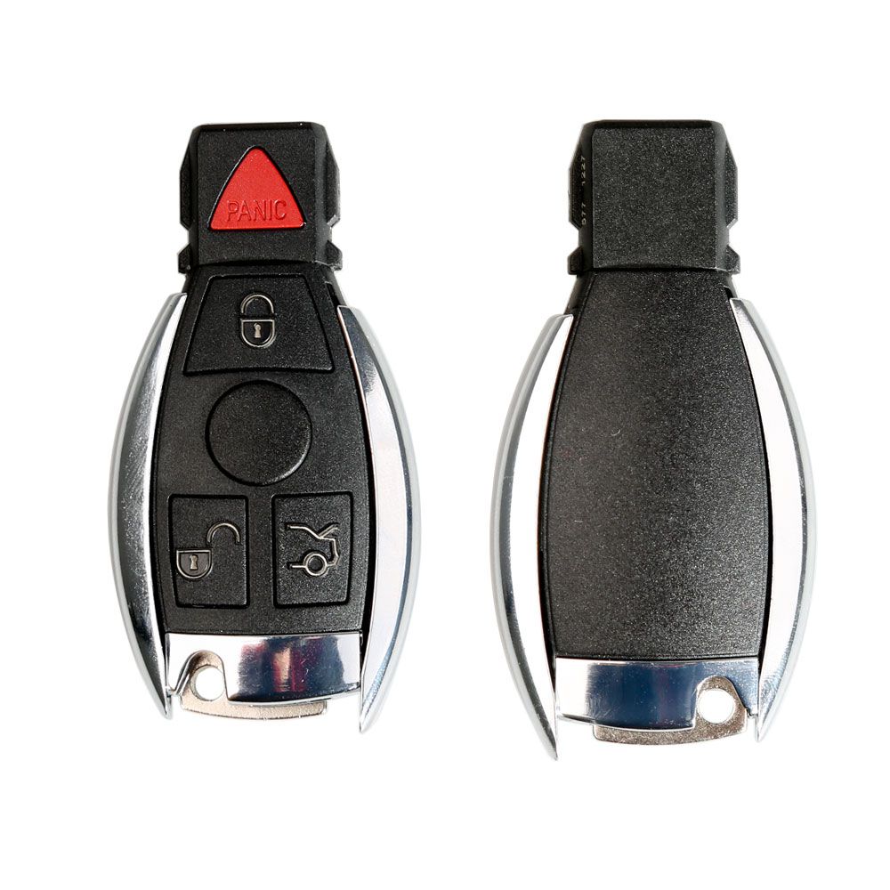 Smart Key Shell 4 Taste mit dem Kunststoff für Mercedes Benz Montage mit VVDI BE Schlüssel Perfekt 5pcs/lot