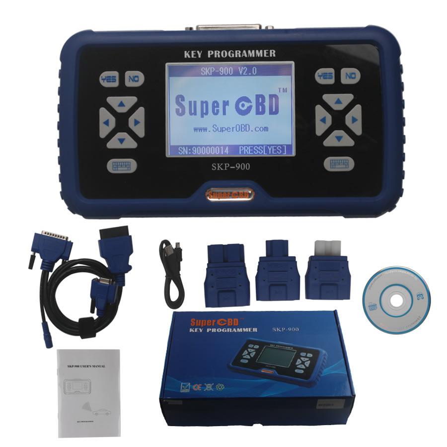 SuperOBD SKP-900 Hand-held OBD2 Auto Key Programmer Portuguese Version 4.1