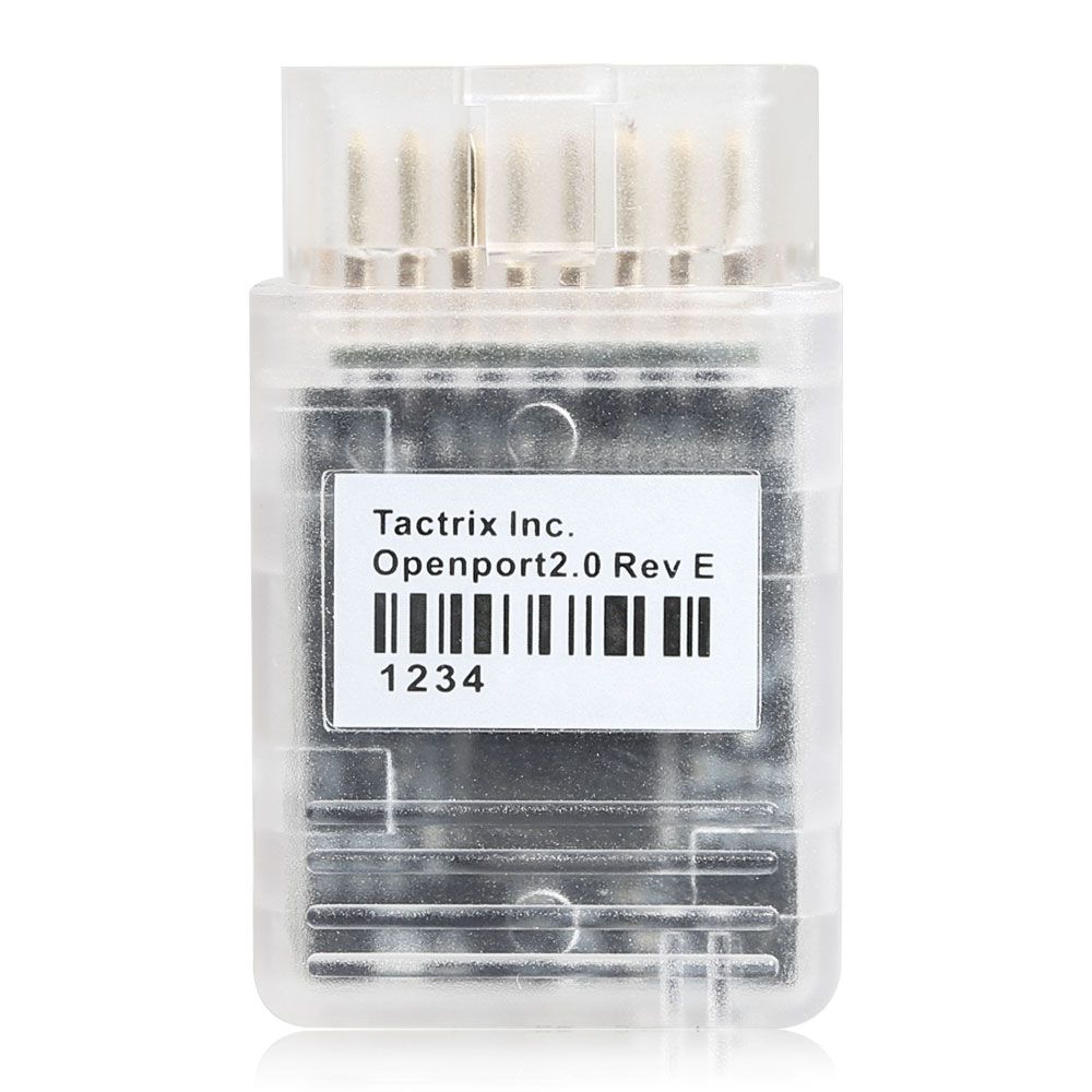 10pcs Tactrix Openport 2.0 + ECUFLASH Cable J2534 for Toyota/ Ford/ Mazda/ JLR/ Mitsubishi/ Subaru etc Full Chip Version