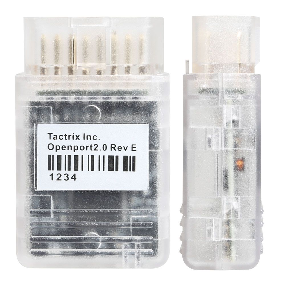 10pcs Tactrix Openport 2.0 + ECUFLASH Cable J2534 for Toyota/ Ford/ Mazda/ JLR/ Mitsubishi/ Subaru etc Full Chip Version