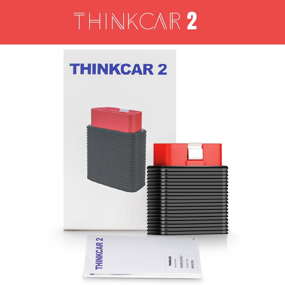 ThinkCar 2 Professional OBD2自动扫描仪适用于iOS Android OBD 2车载诊断代码阅读器，功能与THINKDRIVER相同