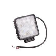 2pcs 27W flood Led Work Spot Round Light Offroads Lamp 12v 24v truck 4x4 Boat Lamp