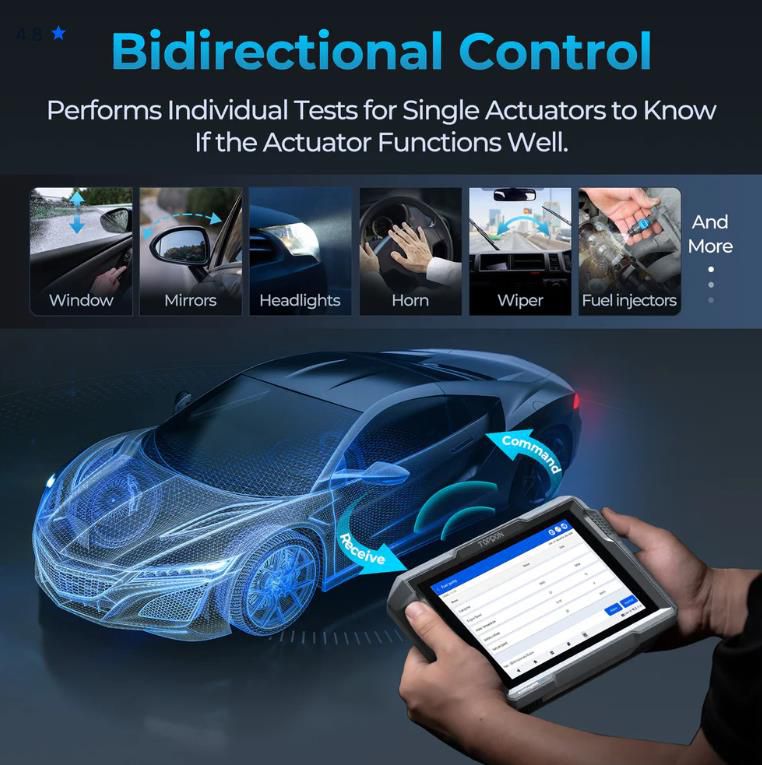 2025 TOPDON ArtiDiag 900 Lite 8" Scan Tool Full System Diagnostics With 8 Reset Functions