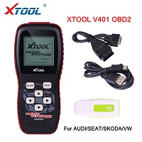 XTOOL VAG401 OBD2 Auto scanner diagnostic tool for Audi/VW/SEAT/SKODA dedicated Airbag reset ABS code reader for VAG Free Update