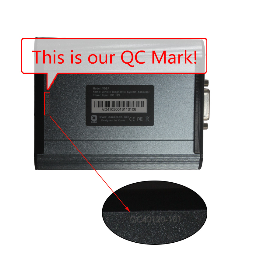 VDSA-HD ECU Diesel ECU Flashing Tool HDECU Truck Diagnosis Tool For Weichai, Xichai, Yuchai, Chaochai, Re-nault