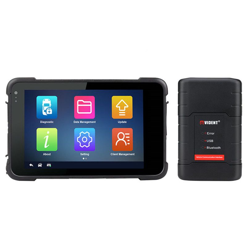 Original Vident iSmart900 8inch Tablet Automotive Diagnostic & Analysis All System + Coding (78+ Makers)