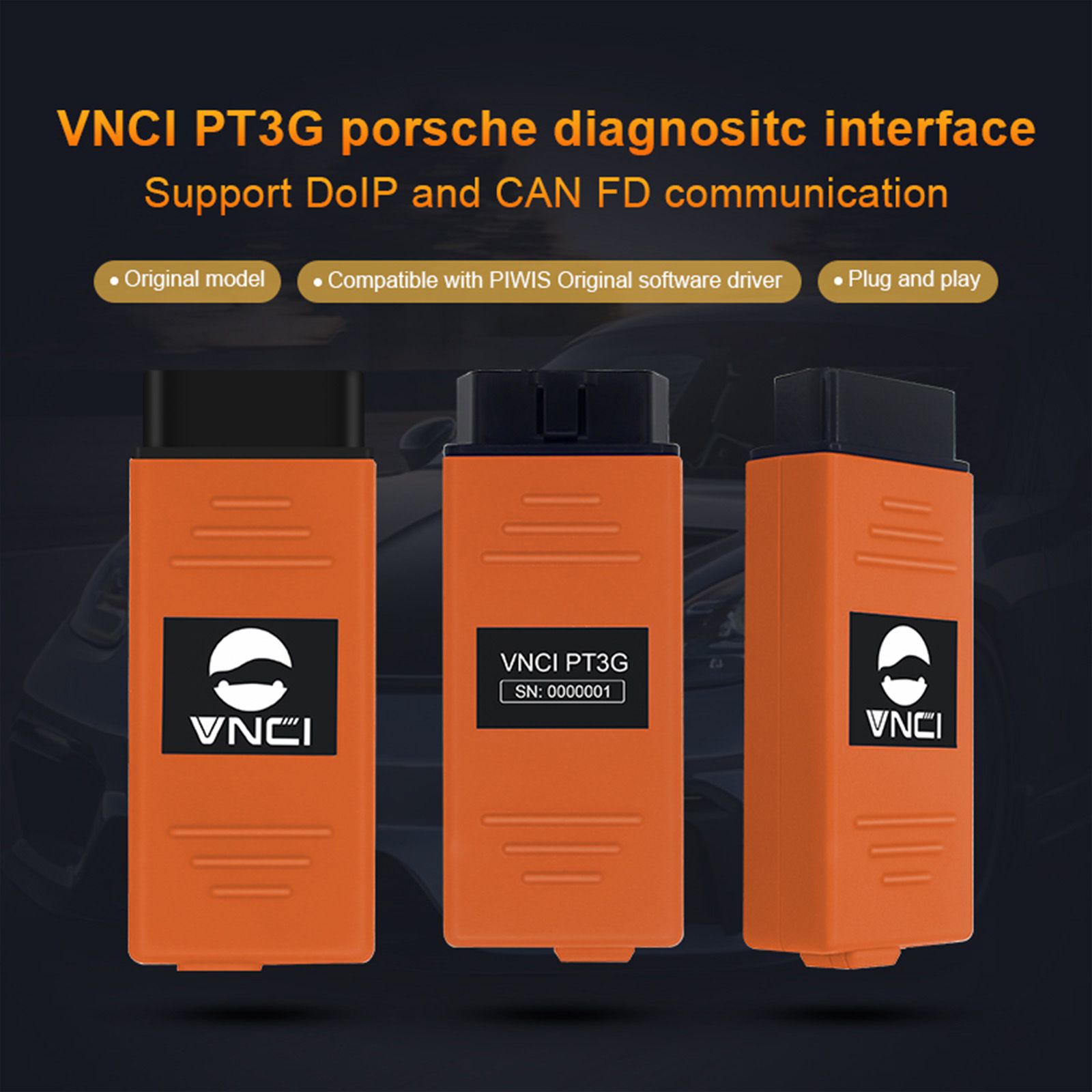 VNCI PT3G Diagnostic Scanner for Porsche with Software Pre-installed on Panasonic MX4 Laptop i5 512G Ready to Use