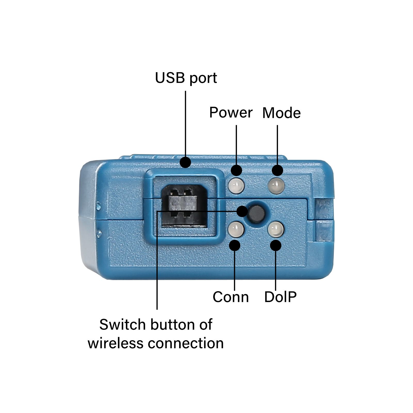 VNCI VCM3 Diagnostic Scanner for New Ford Mazda Supports CAN FD DoIP Compatible with Ford Mazda Original Software Driver