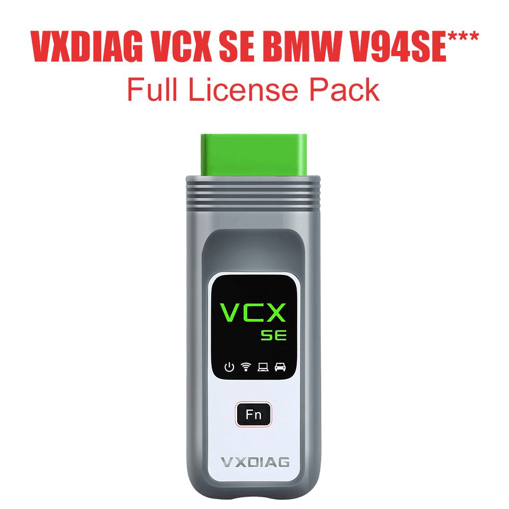 VXDIAG VCX SE全品牌授权许可证包，适用于带有SN V94SE的BMW***