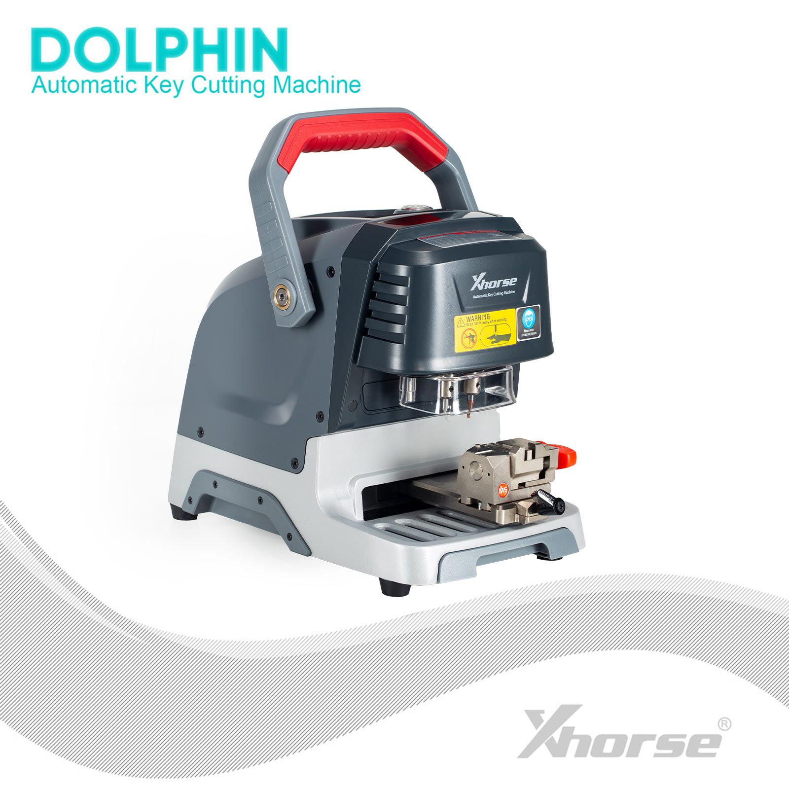 2024 Xhorse Dolphin XP-005 XP005 XP0501EN M5夹钳钥匙切割机