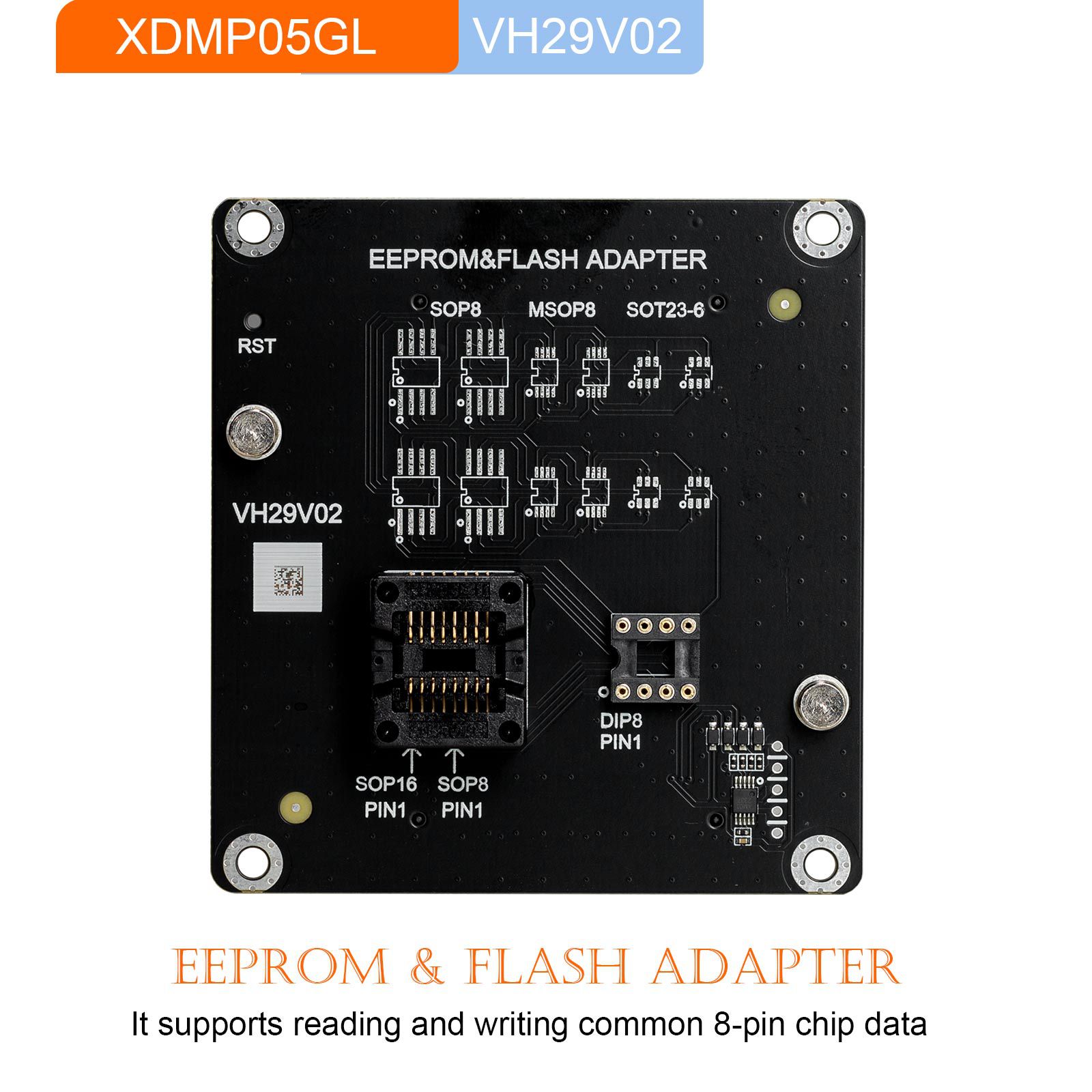 2024 Xhorse Multi Prog Programmer Adapters XDMP04GL VH24 SOP44 TSOP48 + XDMP05GL VH29 EEPROM FLASH + XDMP06GL VH30 SOP44 + XDMP07GL VH31 TSOP48