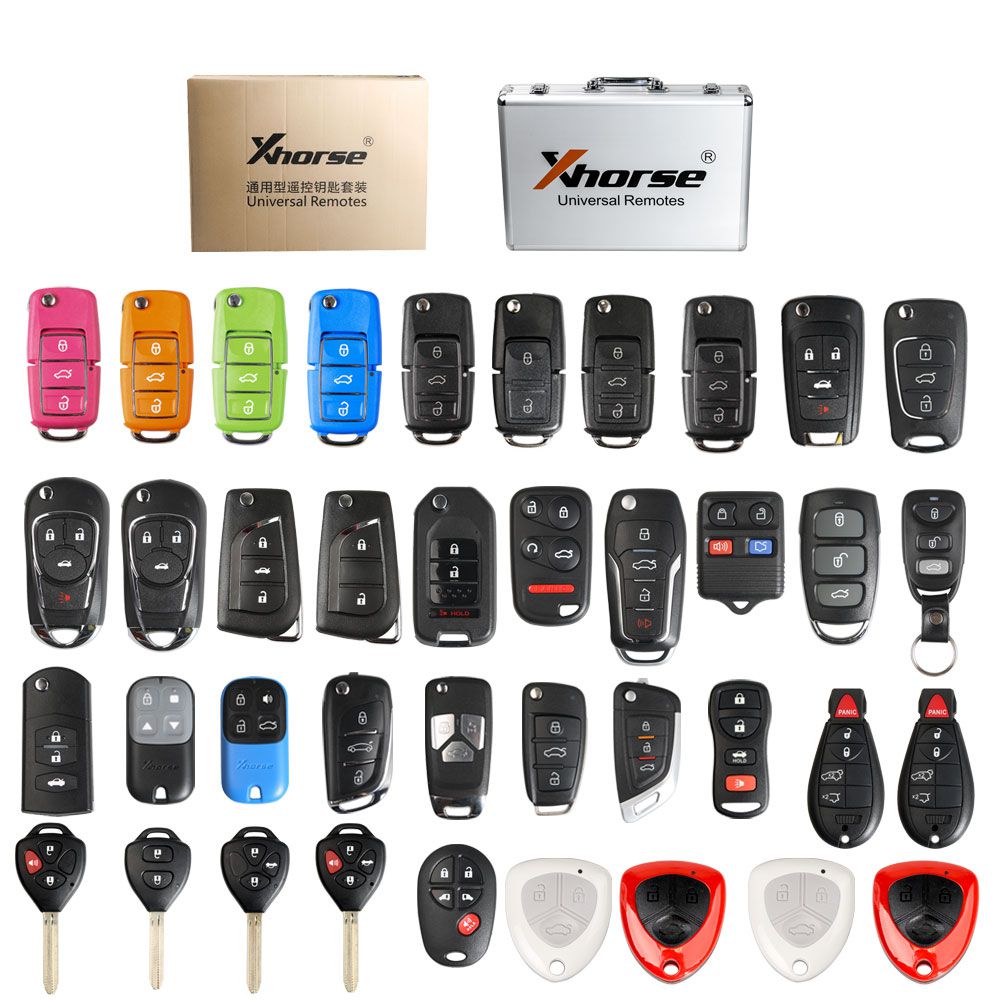 Xhorse Universal Remote Keys英文版软件包39件VVDI2和VVDI Key Tool