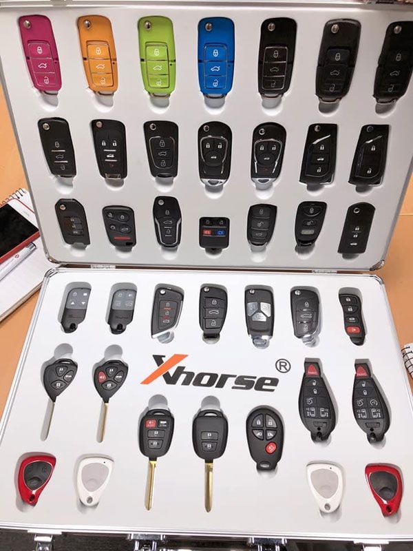 Xhorse Universal Remote Keys英文版软件包39件VVDI2和VVDI Key Tool