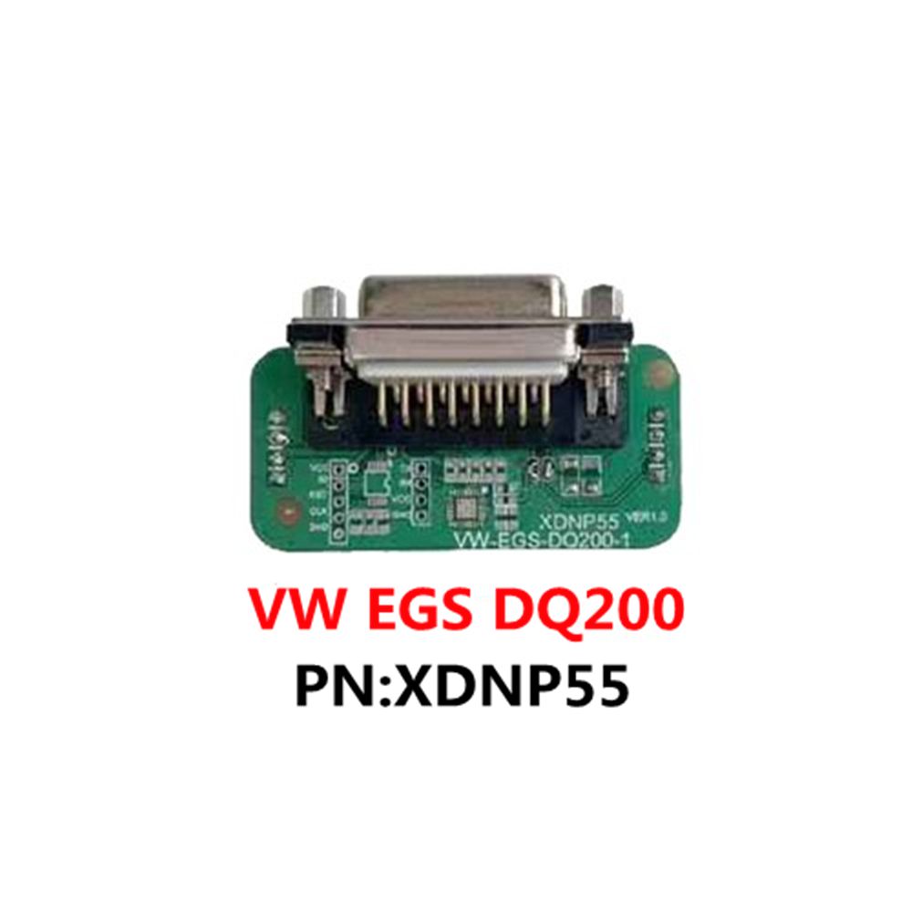 Xhorse VW EGS适配器XDNP55GL VW EGS-DQ200适配器，适用于MINI PROG和Key Tool Plus