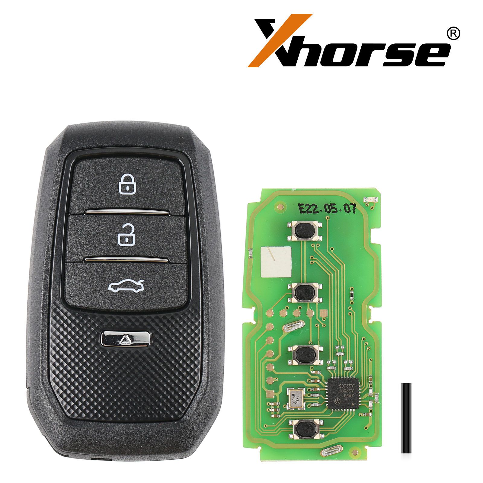  2023 Newest 10pcs Xhorse XSTO01EN TOY.T for Toyota XM38 Smart Key with Shell