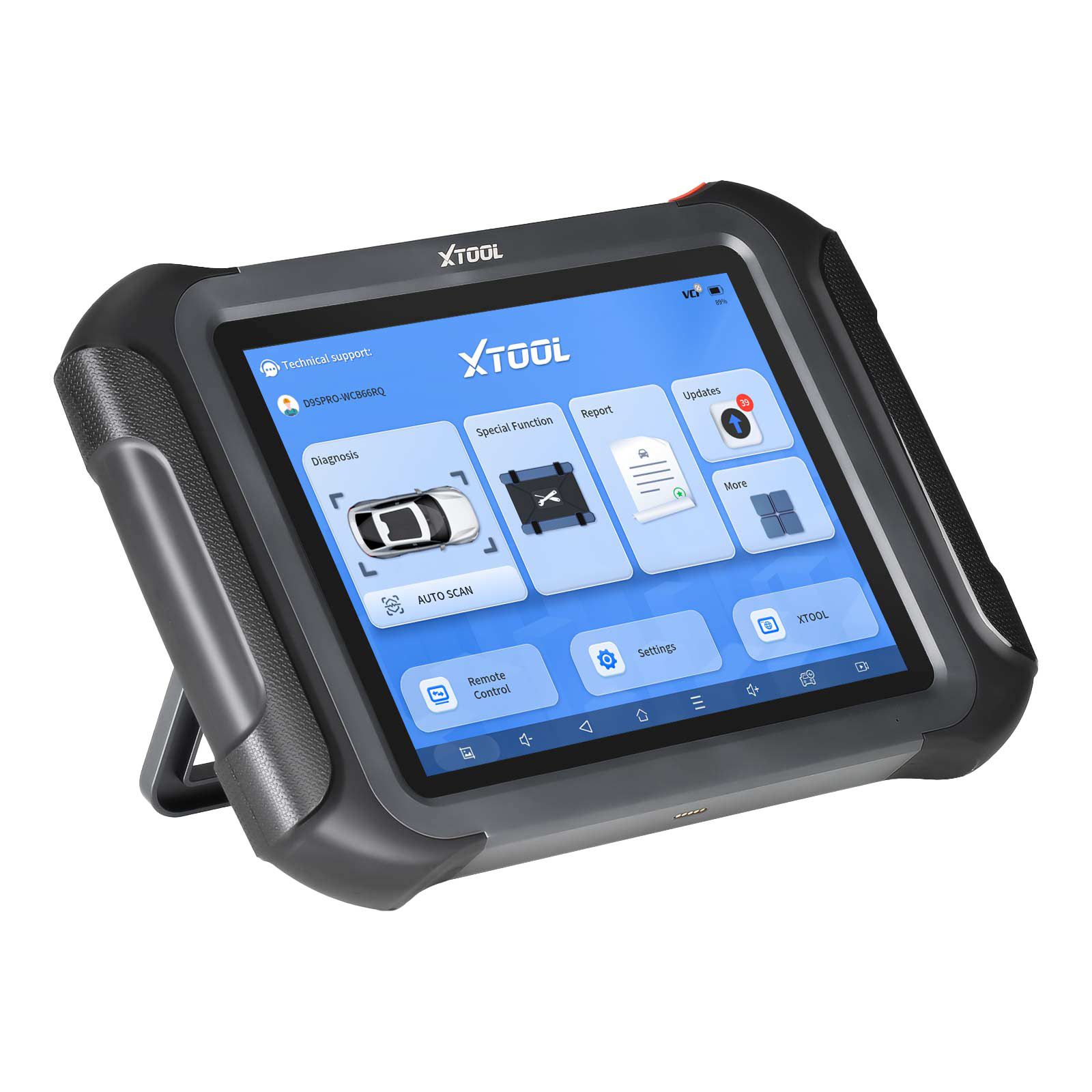 2024 XTOOL D9S Pro Wifi Connection Auto Diagnostic Scanner Support ECU Coding Topology Mapping Key Programming 42 Service Functions CAN FD DoIP