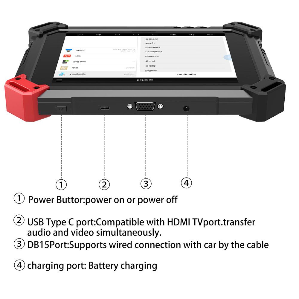 XTOOL EZ500 Full-System Diagnosis for Gasoline Vehicles with Special Function Same Function With XTool PS80