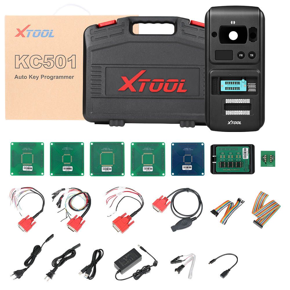 XTOOL KC501车钥匙编程器与X100 PAD3配合使用