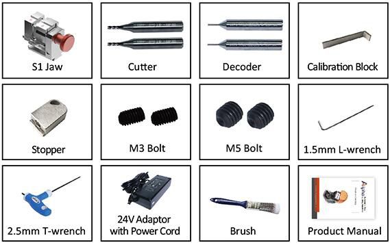 Alpha Automatic Key Cutting Machine 