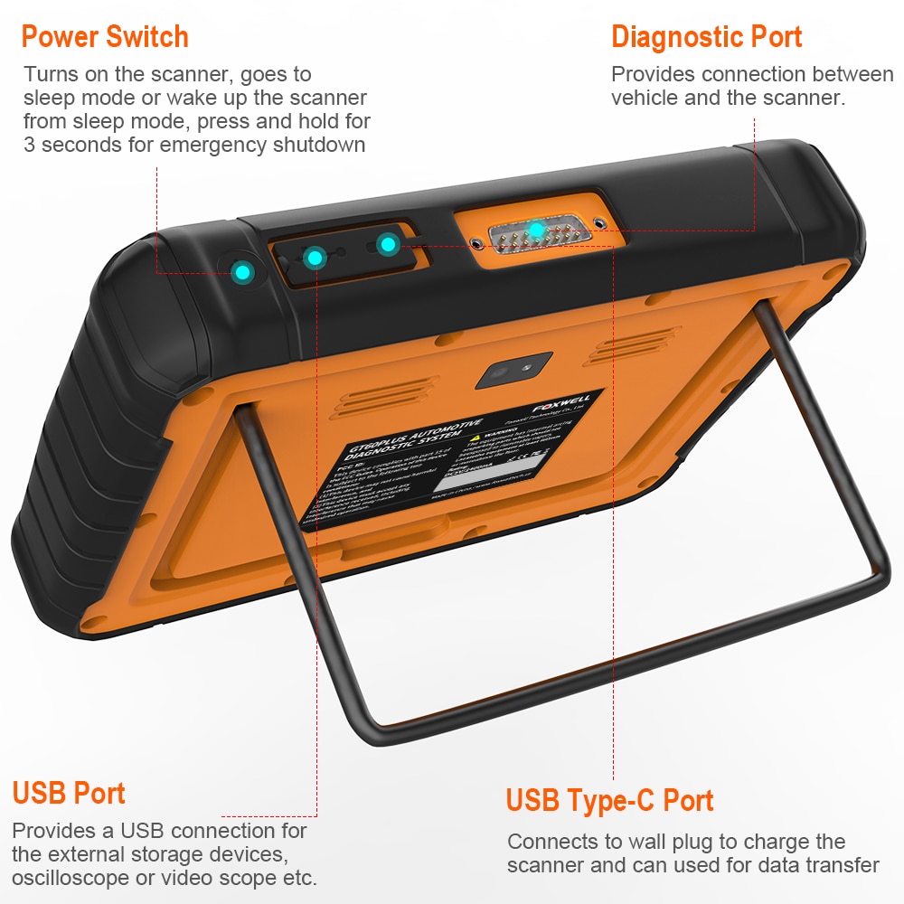 Foxwell GT60 Plus Full System OBD2 Automotive Scanner