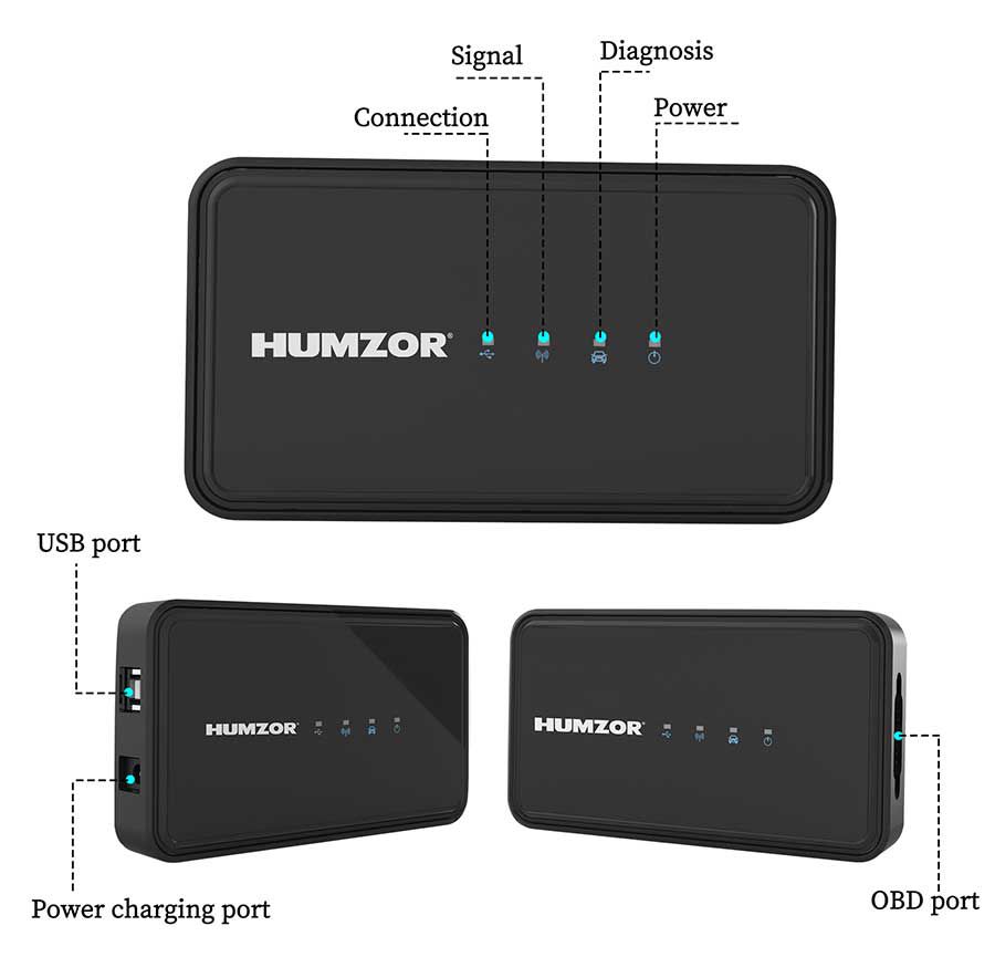 2023 HUMZOR NexzSYS NS706 OBD2 Full System Scanner