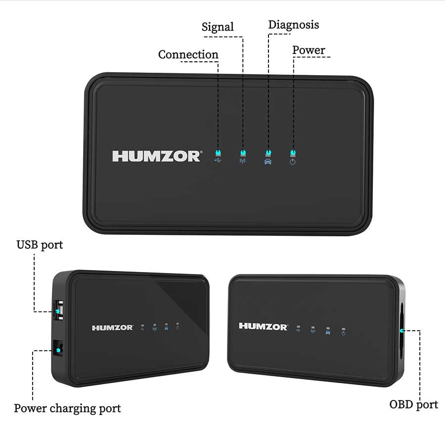 HUMZOR NexzSYS NS906 Car and Truck Diagnostic Tool