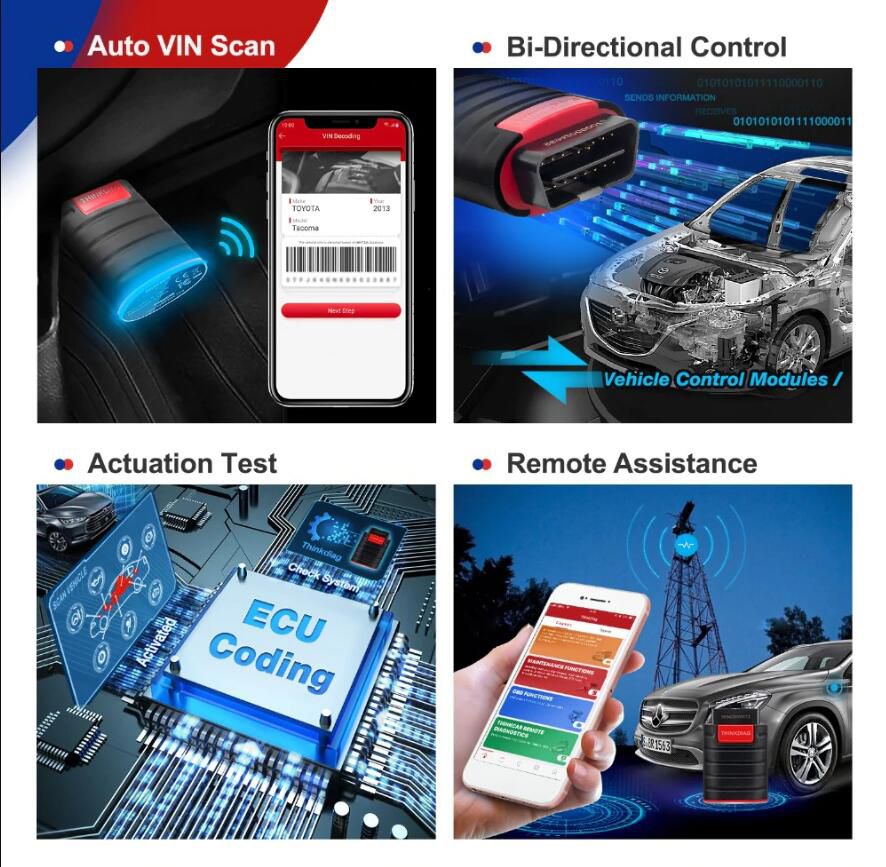 THINKCAR Thinkdiag Full System OBD2 Diagnostic Tool